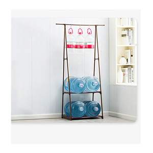 Perchero Triangular con Ruedas, Perchero Móvil de Múltiples Niveles, Tendedero, Soporte para Ropa, Zapatero - Product Image 4