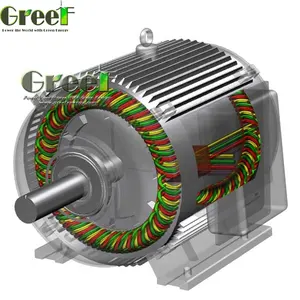 10kw to 100kw Brushless Low RPM Permanent Magnet Direct Drive Generator without Gear