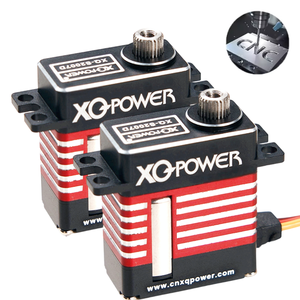 XQ-POWER Vingeraadformaat <span class=keywords><strong>7kg</strong></span> 8.4V Micro Digitale <span class=keywords><strong>Servo</strong></span> 0.06sec/60 °   Gekke snelheid RC <span class=keywords><strong>servo</strong></span> met onbeperkte rotatie voor drone-onderdelen - Product Image 2