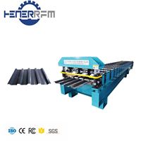 Máquina Perfiladora de 5 Rodillos Trapezoidal de Alta Calidad en Oferta para la Construcción de Techos en Almacenes, Fábricas, Granjas y Talleres