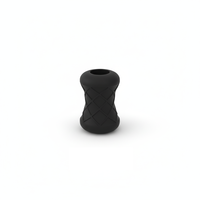 Bâtonnet inhalateur sans fumée en bois pour arrêter de fumer, dispositif d'inhalation aromatisé, embout en silicone réutilisable, capacité 5 ml, lot de 3, pratique