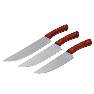 Couteau <span class=keywords><strong>de</strong></span> Chef <span class=keywords><strong>de</strong></span> boucherie <span class=keywords><strong>Pro</strong></span>, ustensile <span class=keywords><strong>de</strong></span> cuisine <span class=keywords><strong>de</strong></span> 7 pouces avec manche en bois pour la maison et la cuisine <span class=keywords><strong>de</strong></span> coupe - Product Image 1