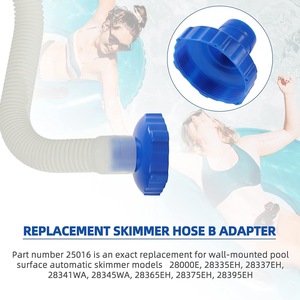 Tuyau de skimmer + adaptateur pour piscine hors sol <span class=keywords><strong>Intex</strong></span> 25016, ensemble de pièces de rechange, outil de nettoyage et de purification pour piscine extérieure - Product Image 6