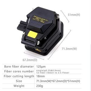 Prezzo di fabbrica fibra piccolo <span class=keywords><strong>tipo</strong></span> taglierina ottica di alta qualità ad alta precisione Mini Skl-6c fibra mannaia - Product Image 3