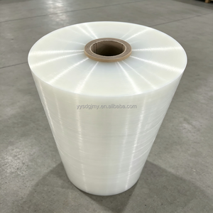 Pellicola Estensibile in Plastica con Logo Personalizzato, Materiale da Imballaggio LLDPE, Film Estensibile Pre-Stirato al 300%, Avvolgimento per Pallet, Peso Netto 40kg/50kg - Product Image 2