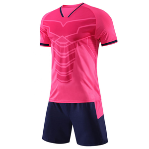 Uniforme de fútbol deportivo ligero de la mejor calidad, conjunto de camiseta y pantalones cortos de fútbol OEM para venta en línea - Product Image 4
