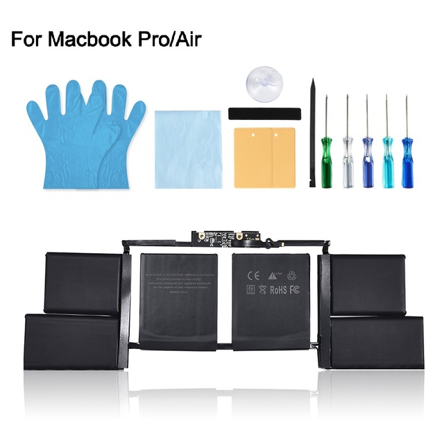 Wholesale Battery Price for Macbook Pro Air A1502 A1398 A1466 Battery Replacement