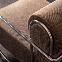 Chaise individuelle créative de designer, style Bauhaus industriel rétro, sculpture artistique, design de niche, personnalisable, directement de l'usine