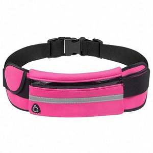 Ceinture de sport extensible avec poches pour hommes et femmes, idéale pour la course à pied, la randonnée et les activités de plein air - Product Image 4
