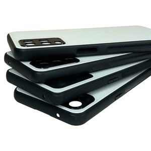 Biểu tượng tùy chỉnh thăng hoa trống 2D TPU + PC trường hợp Tempered Glass tấm tương thích Oppo f17pro/A54/reno5 4 gam/RENO 6 Điện thoại di động trường hợp - Product Image 4