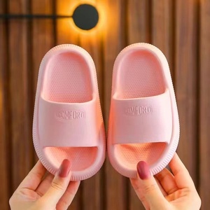 Nuevas Pantuflas de Verano para Niños al por Mayor, Pantuflas de Playa para Niños y Niñas con Suela Suave de PVC de Color Sólido - Product Image 6