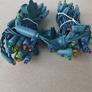 Mini <span class=keywords><strong>LED</strong></span> giáng sinh đèn góc rộng 5 mét 50 đếm 70 100 đèn 4 ''6'' khoảng cách - Product Image 2