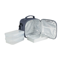 Wiederverwendbare Isolierte 600D Faltbare Kühltasche mit Verstellbarem Schultergurt, Langlebiges Lebensmittelechtes Material, Große Kapazität, Auslaufsicher