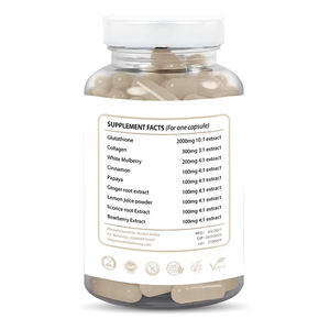 Cápsulas de Proteína de Colágeno, Extracto de Plantas, Cápsulas Antienvejecimiento para la Piel, Cápsulas Blanqueadoras de la Piel con L-glutatión - Product Image 6