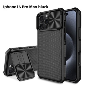 Funda Protectora de Silicona para iPhone 16 Pro Max con Diseño a Cuadros en Negro, Oro Rosa, Naranja, Azul y Verde - Product Image 6
