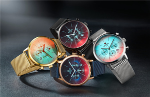 REWARD RD82004 Reloj Deportivo Cronógrafo de Moda Empresarial de Acero Inoxidable Unisex, Reloj de Pulsera de Cuarzo Resistente al Agua de 24 Horas - Product Image 6