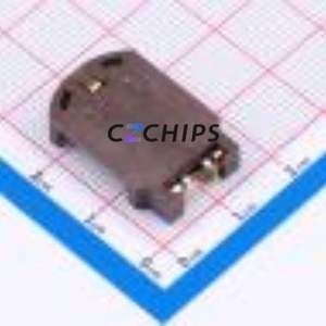 BS-08-B2AA001-R Button & Strip Battery Connector SMD Connector Battery Holder CR2032 Phosphor Bronze - Product Image 2