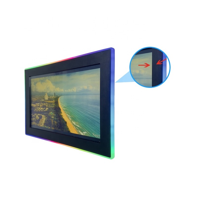 Factory Wholesale 27 Inch Led Light Acrylic Frame Infrared Touch Screen Monitor