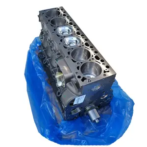 Assemblage de bloc-cylindres 6d107 de moteur diesel cummin QSB6.7 de haute qualité pour chariot élévateur P200-8 pelle 6D107