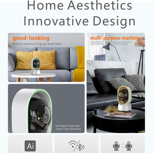 Cámara PTZ Interior a Todo Color con Visión Nocturna, Wi-Fi de 360 Grados, Amplia Garantía, Monitor para Bebés - Product Image 4