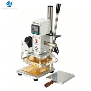 <span class=keywords><strong>Presse</strong></span> à chaud électrique compacte pour le gaufrage DIY du cuir, du papier et du PVC avec lettrage anglais - Product Image 1