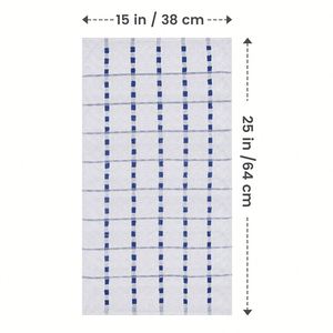Serviettes de cuisine en coton personnalisées, super douces et absorbantes pour la cuisine, ensemble de serviettes en lin pour le thé et le bar - Product Image 3