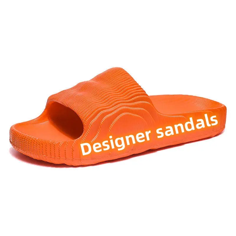 High quality summer ladies flat designer sandals women famous brands 2023 leather luxury sandals for women and ladies