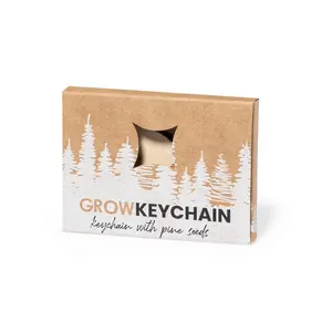 Porte-clés avec graines durables, gadgets écologiques - Product Image 3