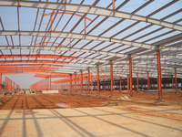 Estructura de acero prefabricada de diseño moderno y personalizado, edificio económico de bajo costo, oficina, fábrica, taller, almacén, pasillo