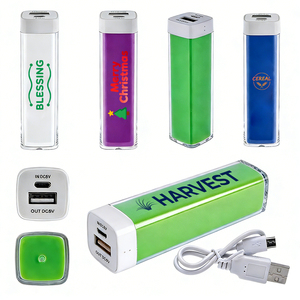 Custom Promotional Colorful Portable Mini Power Bank Outdoor Travel Power Bank Battery Charger