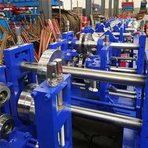 Rodillo en frío que forma el marco de acero Purlins W C <span class=keywords><strong>U</strong></span> H I Perfil de viga Sección Canal Ángulo de acero Máquina de fabricación de acero - Product Image 3
