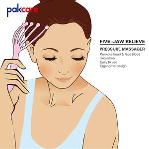 Gratte-cuir chevelu portable pour la croissance des cheveux, appareil de massage à rotation de 360 degrés, 5 doigts - Product Image 3