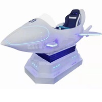 Simulador de Vuelo VR NINED para Interiores, Máquina de Juego de Realidad Virtual, Metálico y Resistente, para Centros Comerciales, Aeropuertos y Parques de Aventuras