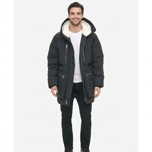 Wholesale Men's Padded Parka Jacket for Men Waterproof Winter Super Quality Mens Parka Jacket - Product Image 1