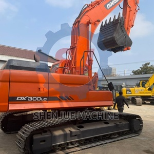 Excavatrice hydraulique d'occasion de haute qualité importée de Corée, modèle DX300LC, 30 tonnes, en vente, et Doosan DX 140 150 225 300 à Anhui - Product Image 6