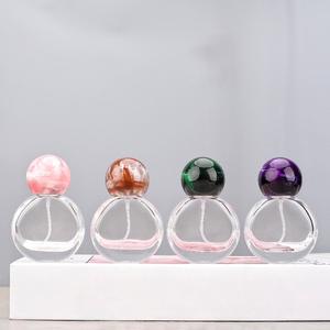 Exquisito frasco de perfume portátil de vidrio de 25 ml, dispensador de lujo recargable para subenvasado, botella de muestra para viaje. - Product Image 2