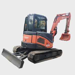 Used Hitachi ZX55U Excavator 5.5 Ton Crawler Excavator 2023 Model Short Tail Swing Structure With PLAC Engine Gearbox & Bearing - Product Image 1