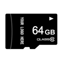 OEM kartu memori TF kapasitas 10, kartu memori TF kelas 10 Kecepatan 8G/16G/64GB/32G/128G/512G/1TB kompatibel untuk ponsel