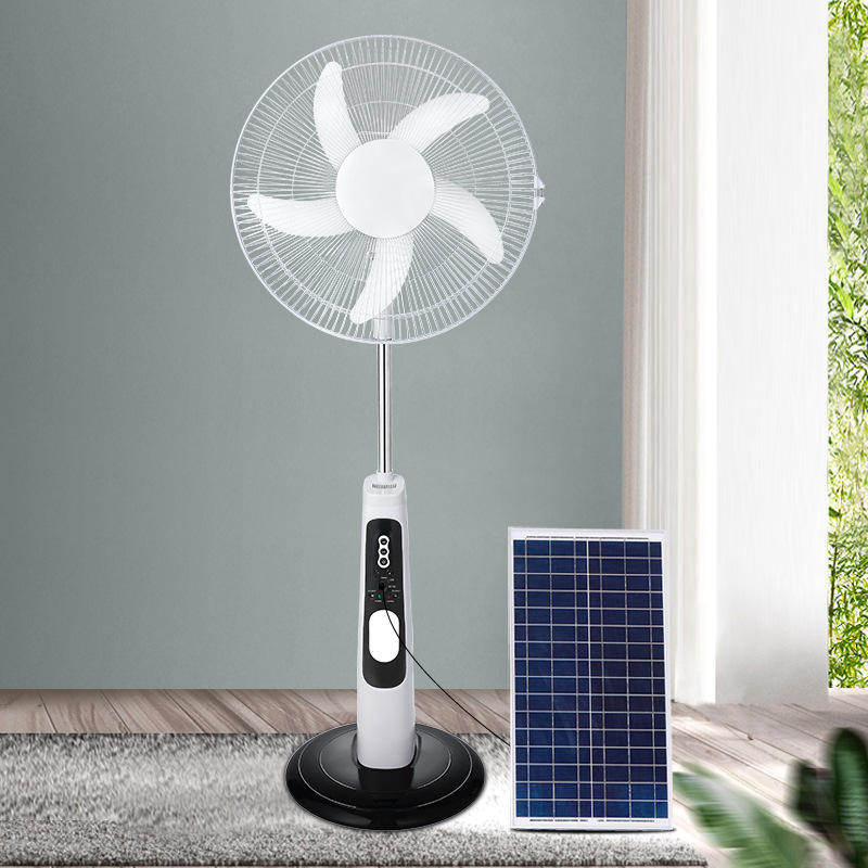 16 Solar Fans Efficient Rechargeable Cooling Solutions