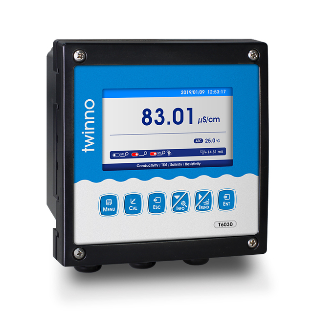 Industrial Wastewater Treatment EC/TDS Controller Conductivity Transmitter Water Tester Salinity Conductivity Digital Ec Meter