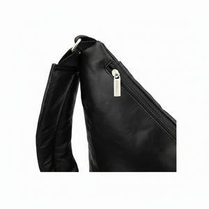 Bolso bandolera de cuero impermeable para mujer, bandolera de viaje de un solo hombro, Estilo Vintage, para mujer - Product Image 1