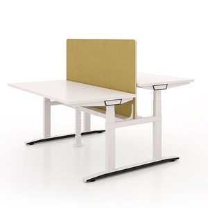 Home Furniture Manual Standing <b>Office</b> Desk Furniture Hand Crank <b>Table</b> Sit to Stand Desk Smart Standing Desk Adjustable Height - Product Image 2