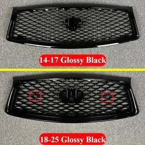 <b>For</b> Q50 Q50S Q50L 2014-2017 2018-2025 Front Racing Grille <b>Grills</b> Upper Bumper Hood <b>Mesh</b> Body Kit Modification Exterior - Product Image 2
