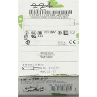 100x 280-637 280637 51128398 Conector de protección de 3 pines - sin usar/embalaje original