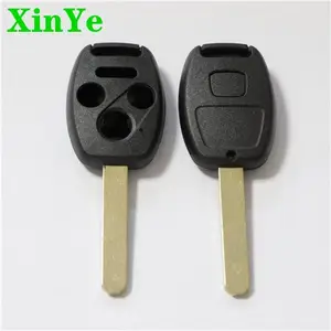 XinYe 2+1 Buttons Smart Car Key Case Shell For Honda Replacement Remote Car Key Blank