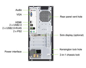 Ordinateur de Bureau <span class=keywords><strong>Acer</strong></span> Complet G6900 12e Génération - Product Image 4