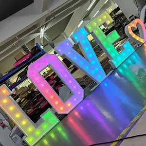 Number Rental Giant Light Up Letter 18 3ft Led Numbers 4ft Marquee Letters With Lights Diy