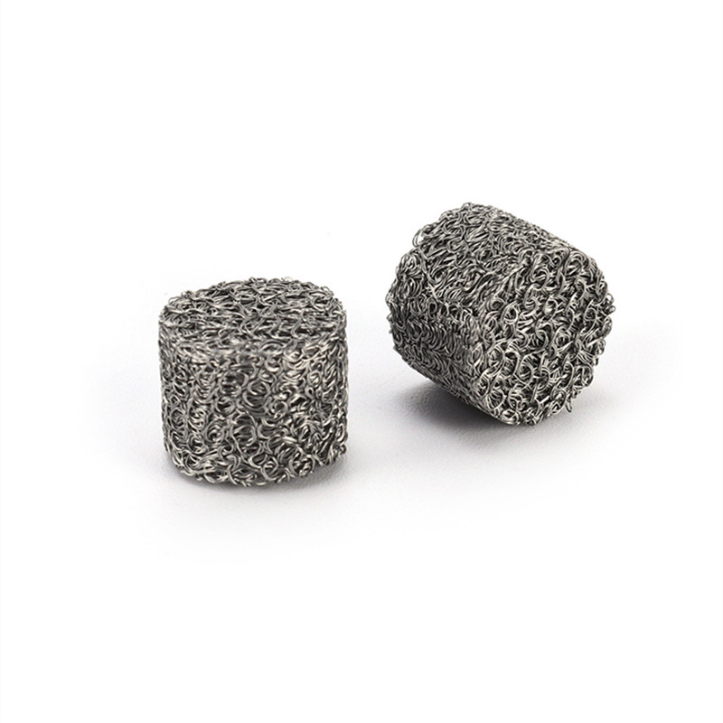 Высококачественный сжатый вязаный сетчатый фильтр из нержавеющей стали для мойки снежной пены