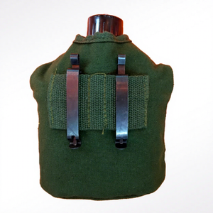 Botella de Agua de Aluminio para Caza, 1.2L/1.3L, con Correas o Bolsa, para Camping y Senderismo - Product Image 5