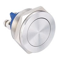 ONPOW 16mm interrupteur à bouton-poussoir étanche en métal interrupteur (CE, ROHS)